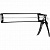 Пистолет для герметиков "скелетный" усиленный с фиксатором, 6-гранный шток 7мм/Sparta